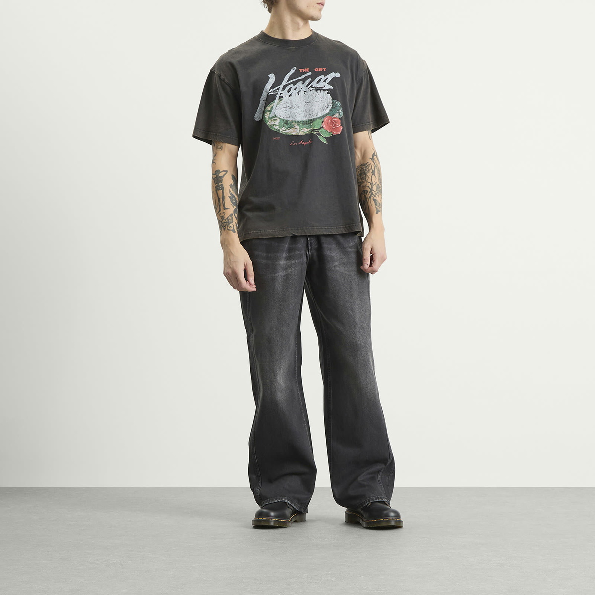 Honor the Gift Men's Concert In The Park T-Shirt in Black