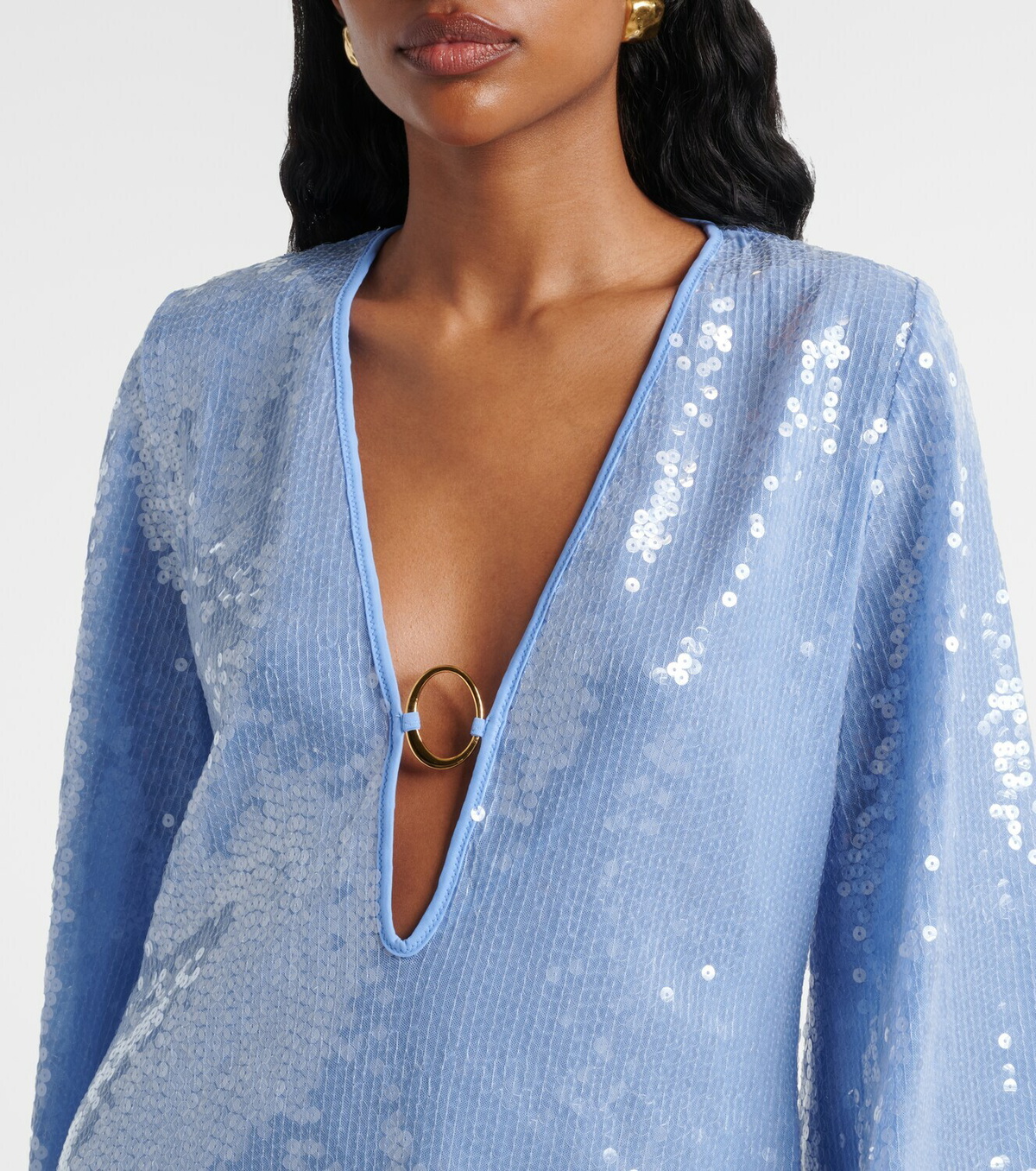 Oséree Sequined beach dress