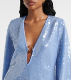 Oséree Sequined beach dress