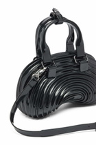 Diesel Quantum Dome - Handbag in Melflex - Crossbody Bags Womens in Black