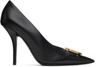 Burberry Black Monogram Heels