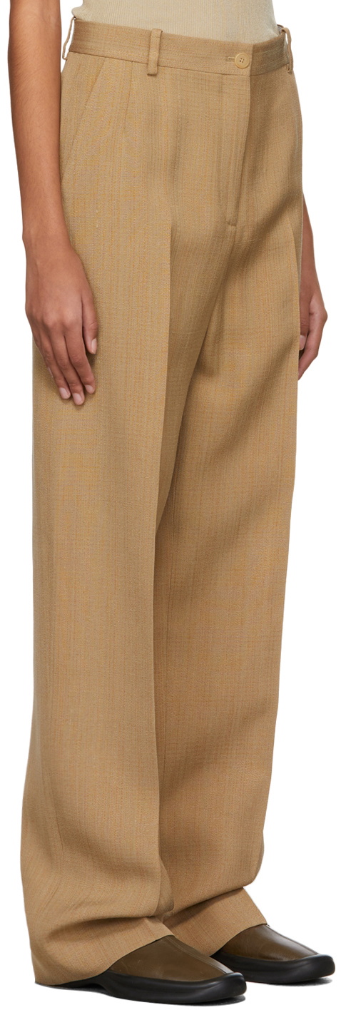 The Row Tan Acker Trousers The Row