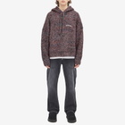 Cole Buxton Men's Muti Boucle Knitted Hoodie in Multi