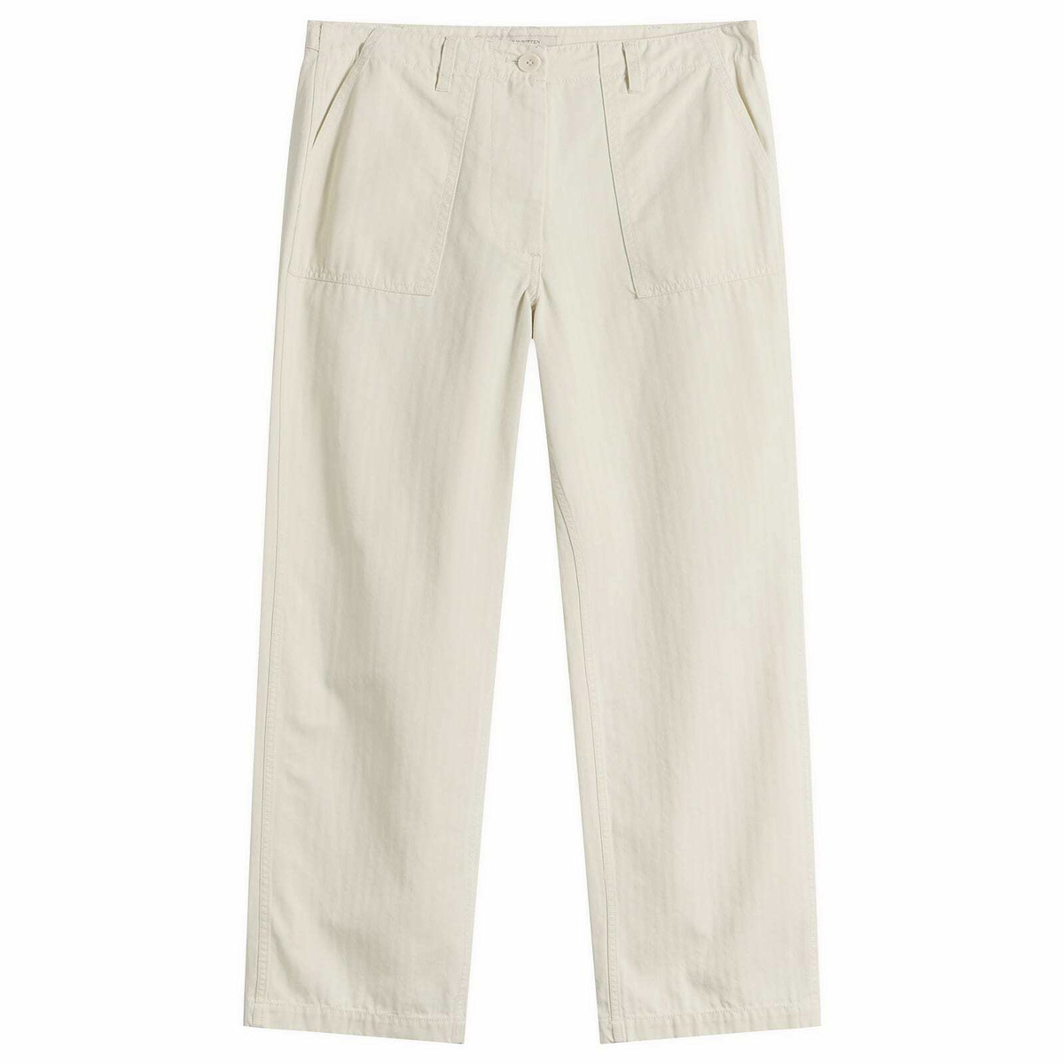 Nothing Written Women's Meadow Washed Cotton Pants in Ivory