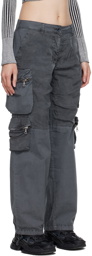 John Elliott Black Parachute Trousers