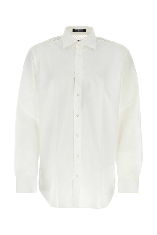 Photo: Raf Simons White Poplin Oversize Shirt