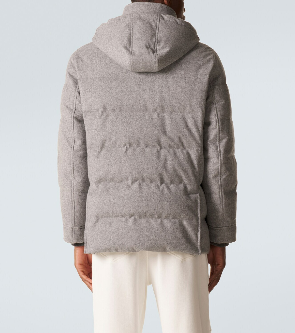 Brunello Cucinelli Wool flannel down jacket