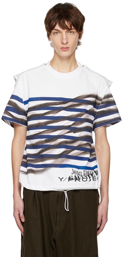 Photo: Y/Project White Jean-Paul Gaultier Edition T-Shirt