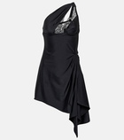 Coperni One-shoulder cutout minidress