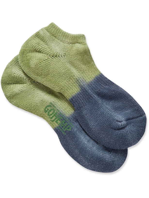 Photo: Anonymous ism - GOHEMP Tie-Dyed Cotton-Blend Socks