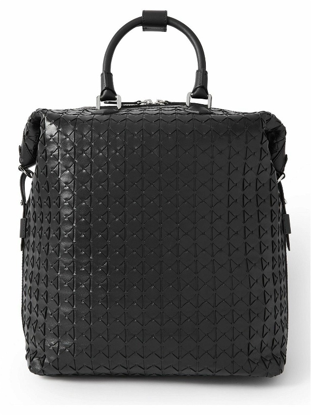 Photo: Serapian - Woven Leather Backpack