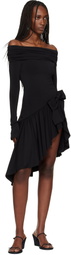 GUIZIO Black Lola Minidress