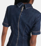 Sportmax Douglas denim polo dress