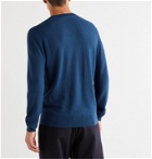 Dolce & Gabbana - Cashmere and Silk-Blend Jacquard Sweater - Blue