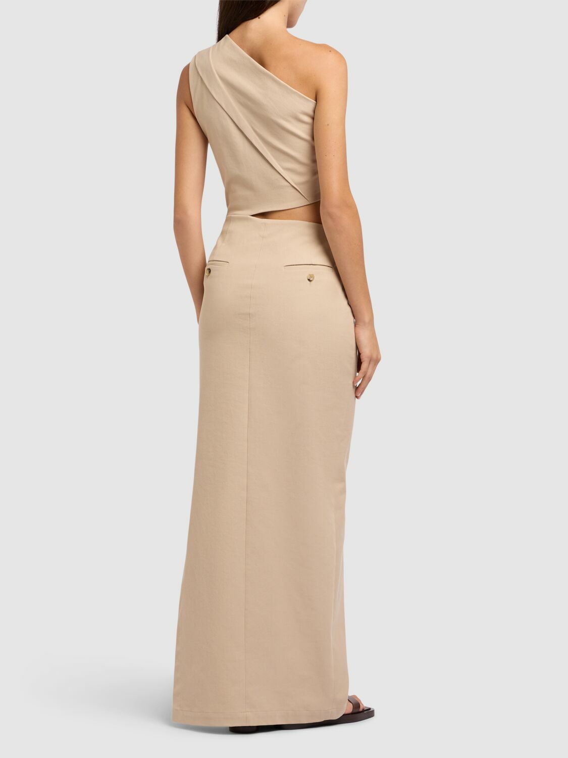 ☆MaxMara☆入手困難☆Cotton Twill Bodycon Dress/RUNWAY/NIEVO 1221235306011-b-nievo.jpg