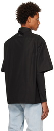 VTMNTS Black Zip Shirt