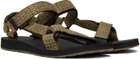 Teva Green & Brown Original Universal Sandals