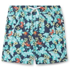 Onia - Charles 7 Mid-Length Printed Swim Shorts - Blue