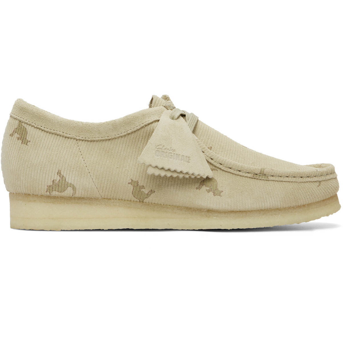 Clarks Originals Beige Wallabee Derbys