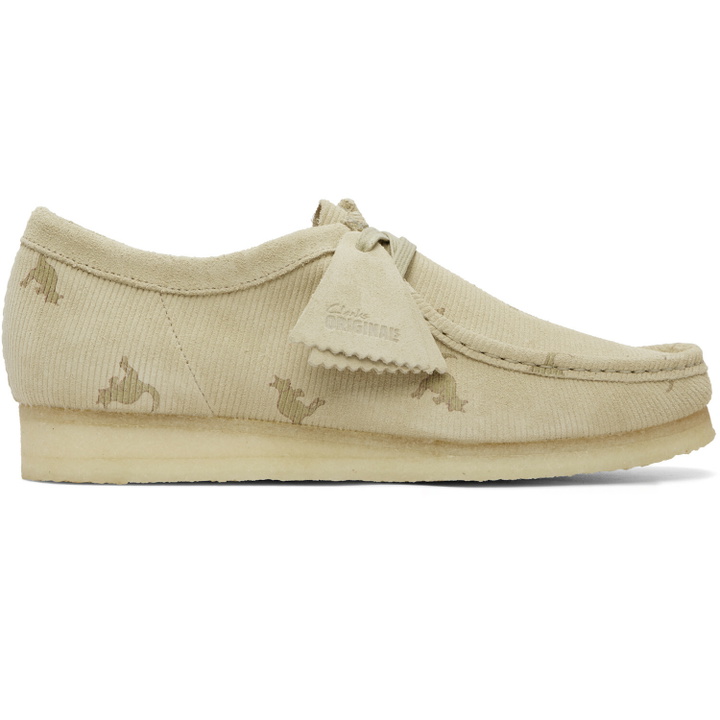 Photo: Clarks Originals Beige Wallabee Derbys