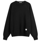 Uniform Experiment Men's UE Jacquard Logo Knit Sweater in Black