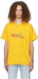 ERL Yellow 'Venice' T-Shirt