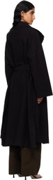 GIA STUDIOS Black Grace Long Coat