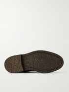 Common Projects - Waxed-Suede Chelsea Boots - Black