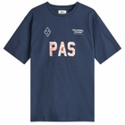 Pas Normal Studios Men's PAS Off-Race T-Shirt in Navy