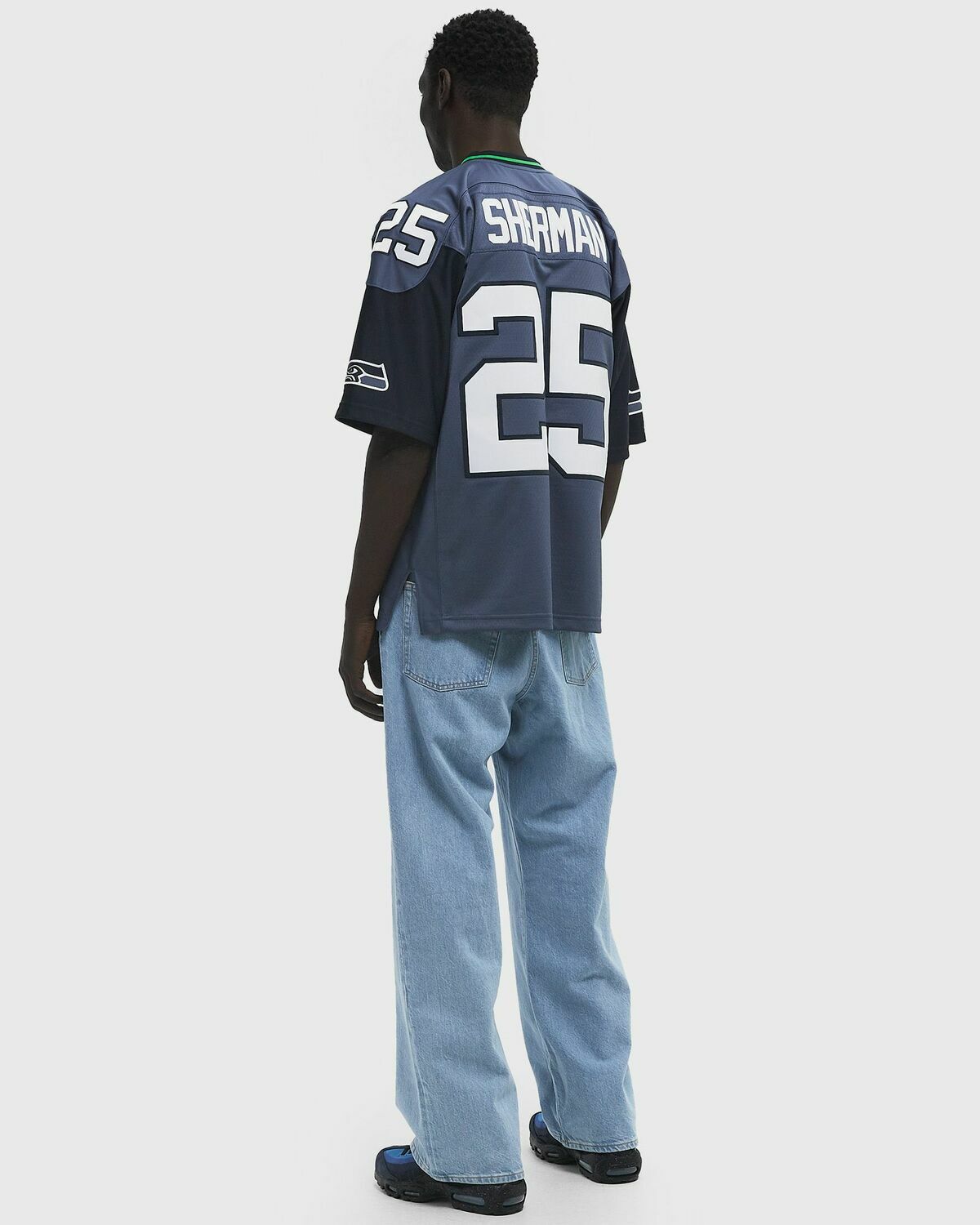 Mitchell & Ness NFL DARK JERSEY SEATTLE SEAHAWKS 2011 RICHARD SHERMAN #25 Blue Men