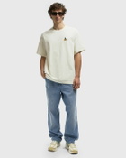 The North Face ICON MOUNTAIN JACKET RELAXED S/S TEE Beige Mens Shortsleefe
