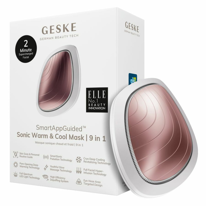 Photo: GESKE SmartAppGuided Sonic Warm & Cool Mask 9 in 1