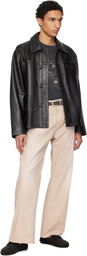 Nudie Jeans Brown 'Western Silver' Belt