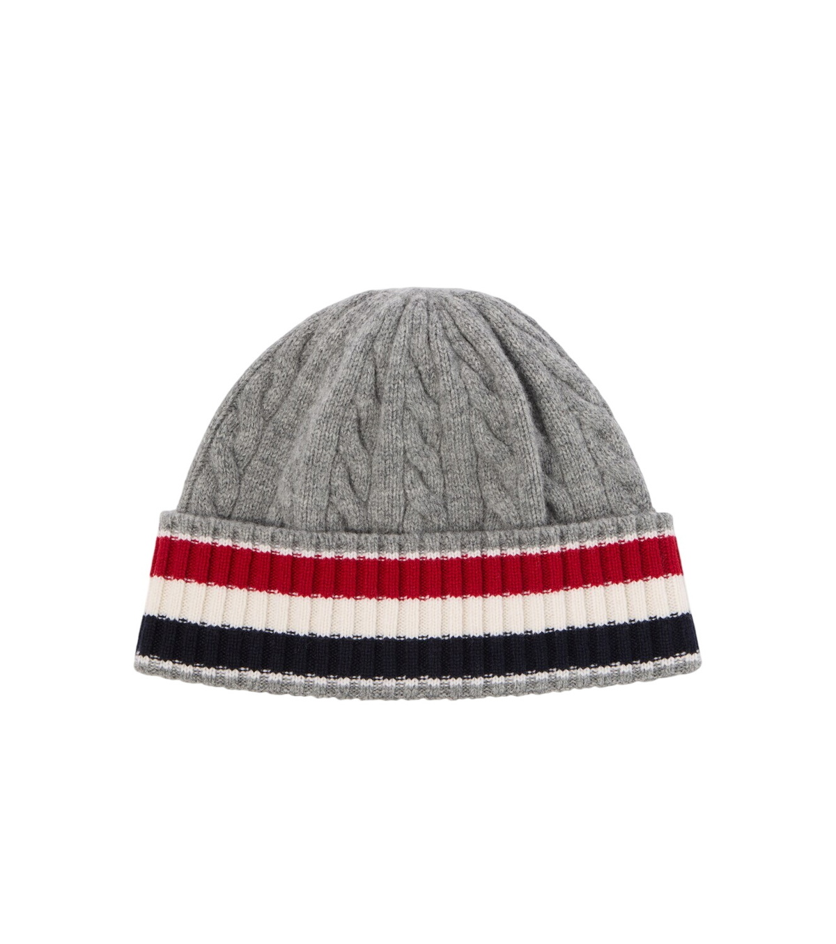 Thom Browne White & Blue Quarter Combo Bucket Hat Thom Browne