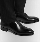TOM FORD - Elkan Whole-Cut Polished-Leather Oxford Shoes - Black