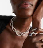 Yeprem Y-Couture 18kt white gold necklace with diamonds