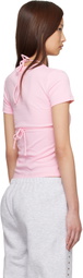 Sandy Liang Pink Effie T-shirt