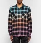 AMIRI - Checked Cotton-Flannel Shirt - Multi