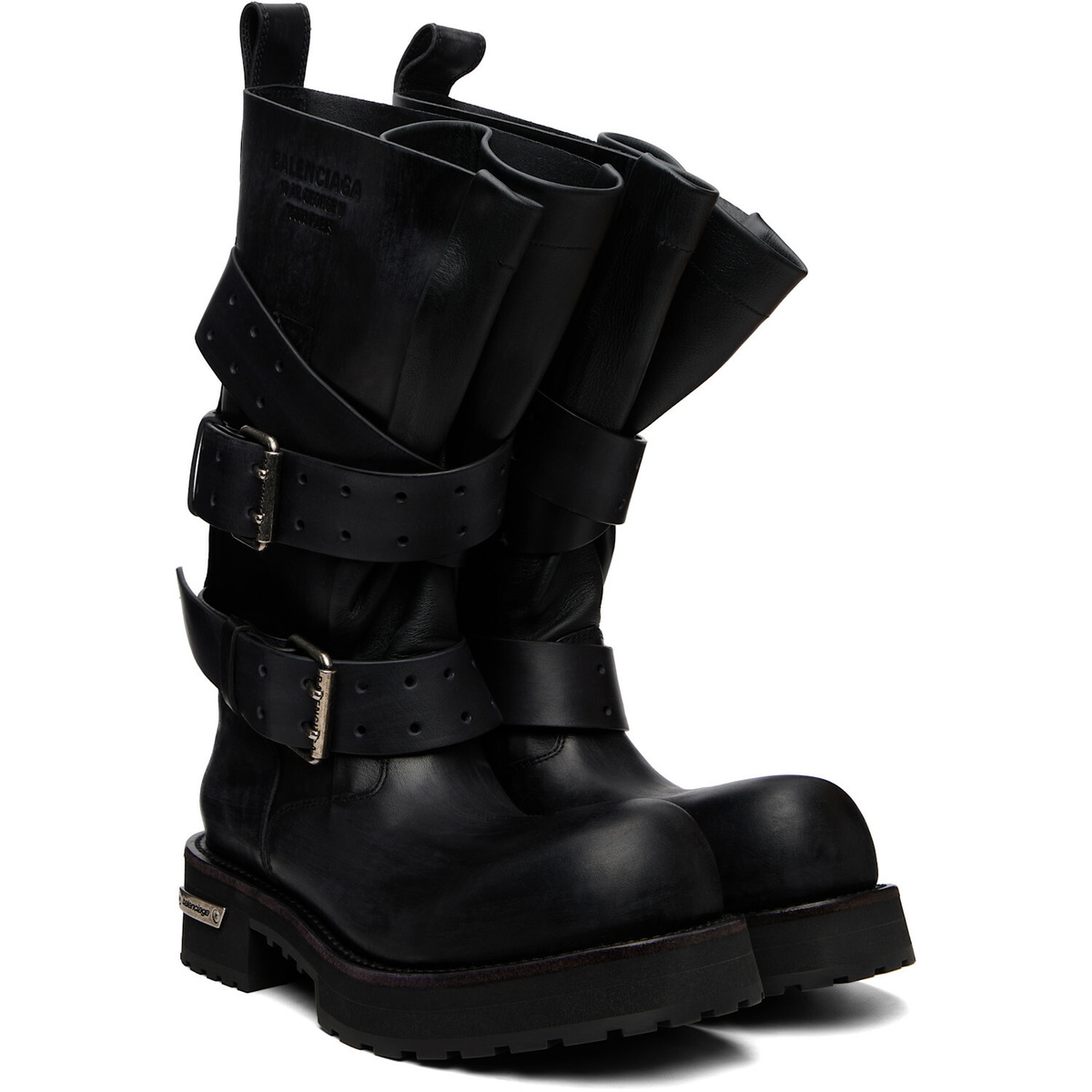 Balenciaga Black Venom High Boots