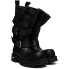 Balenciaga Black Venom High Boots