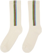 PS by Paul Smith Three-Pack Multicolor Striped Socks