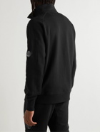 C.P. Company - Cotton-Jersey Half-Zip Sweatshirt - Black