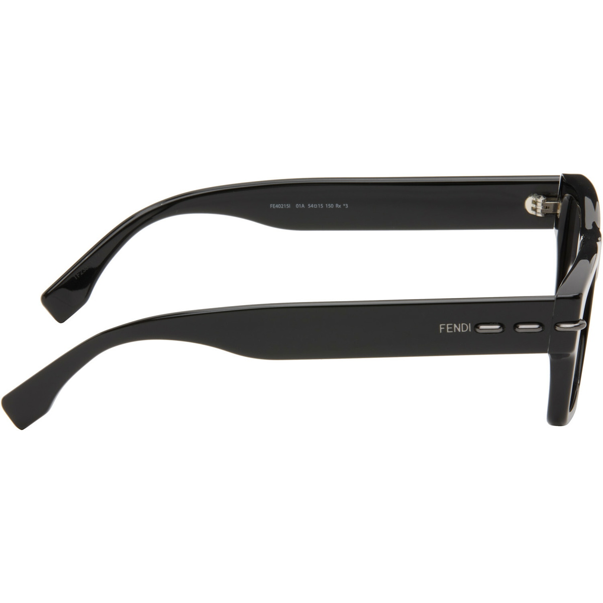 Fendi Black 'Fendi Selleria' Sunglasses