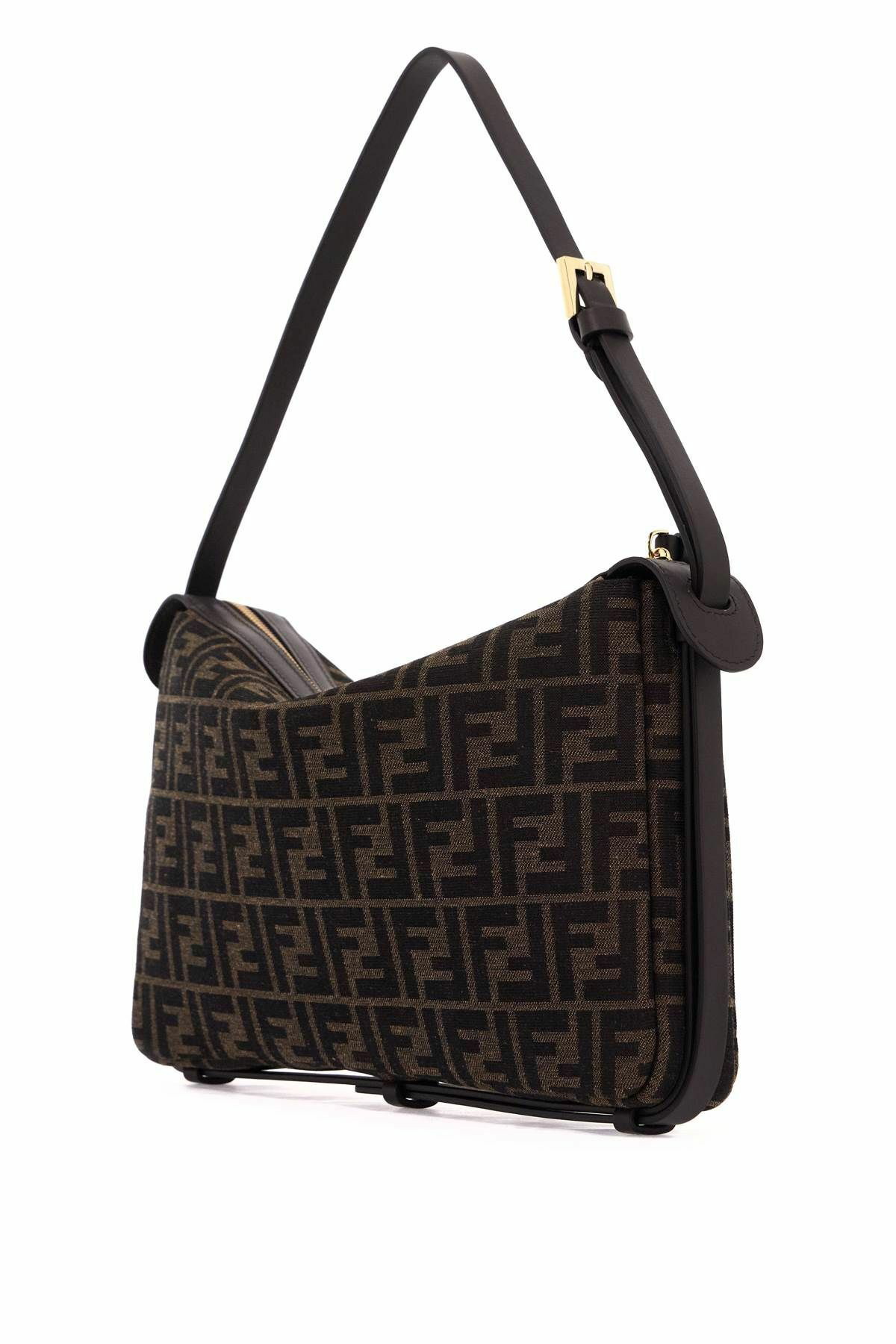 FENDI 'simply fendi medium shoulder bag' Brown Fendi