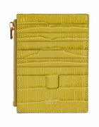 Tom Ford Womens Cardholder Lime in Green