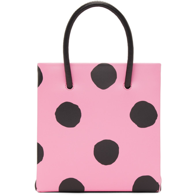 Moschino Polka Dot Bag in Black