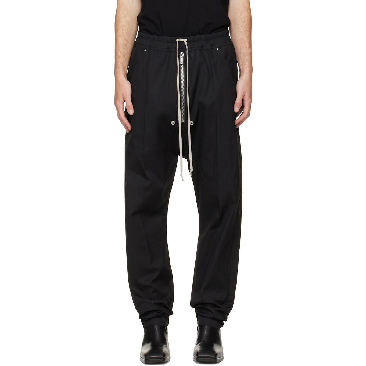 Rick Owens Black Tower Bela Trousers