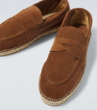 Lardini Suede espadrilles