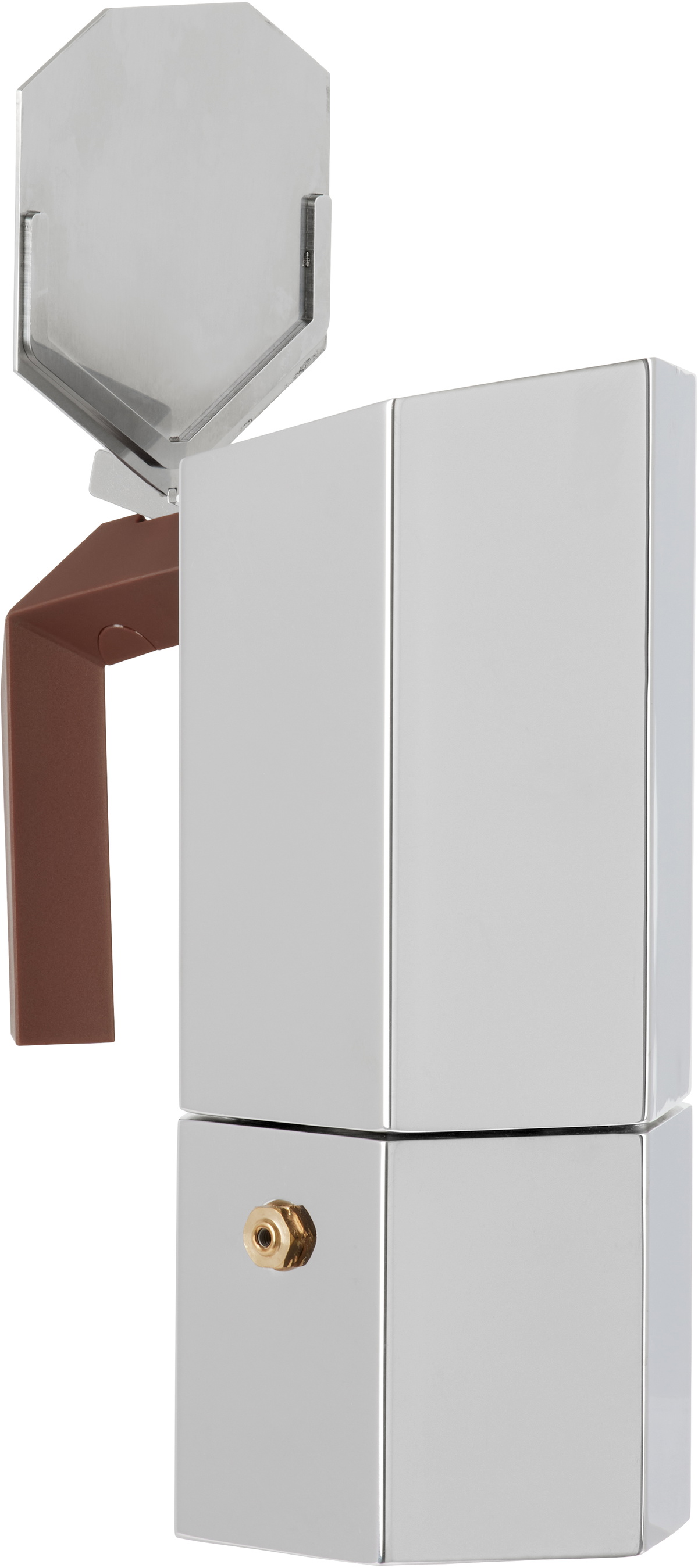 Alessi Silver Menhir Espresso Coffee Maker
