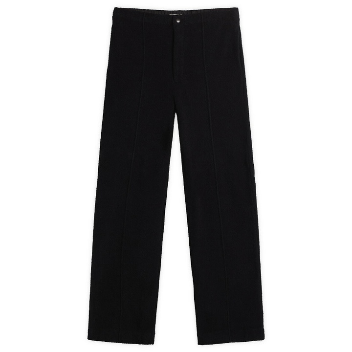 Photo: Auralee Women's Pile Trousers in Navy